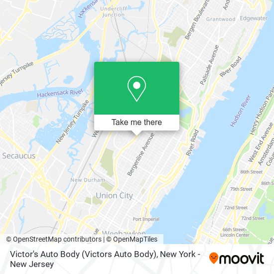 Victor's Auto Body (Victors Auto Body) map