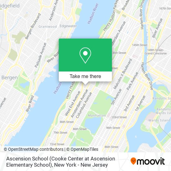 Ascension School (Cooke Center at Ascension Elementary School) map