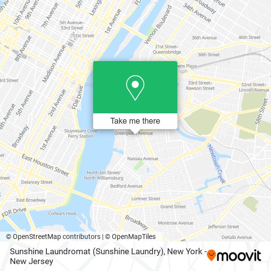 Sunshine Laundromat (Sunshine Laundry) map