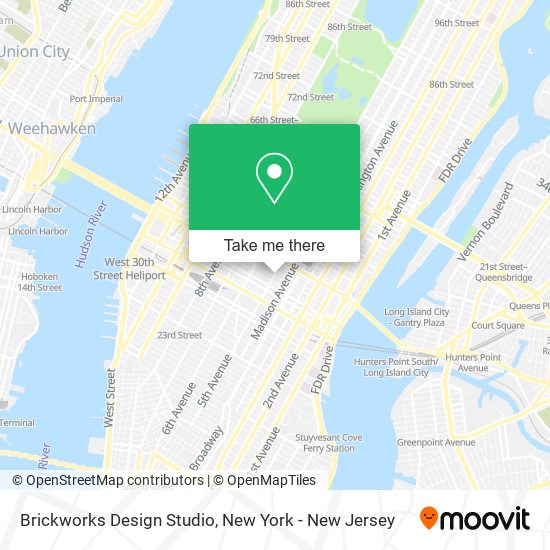 Mapa de Brickworks Design Studio