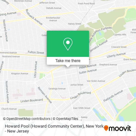 Howard Pool (Howard Community Center) map