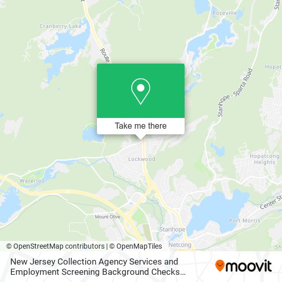 New Jersey Collection Agency Services and Employment Screening Background Checks Company map