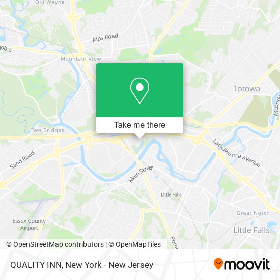 Mapa de QUALITY INN