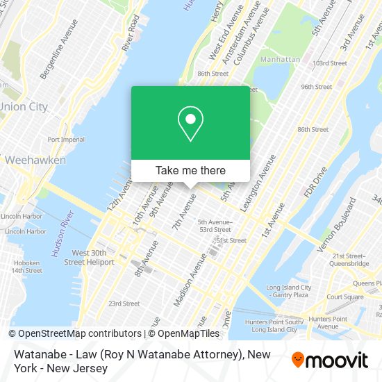 Watanabe - Law (Roy N Watanabe Attorney) map
