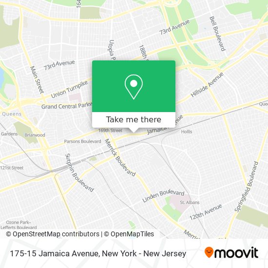 Mapa de 175-15 Jamaica Avenue