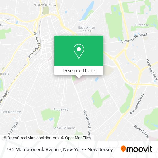 785 Mamaroneck Avenue map