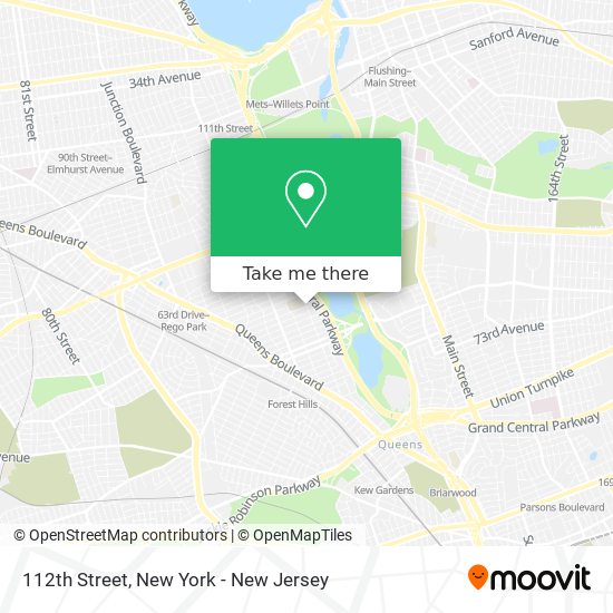Mapa de 112th Street