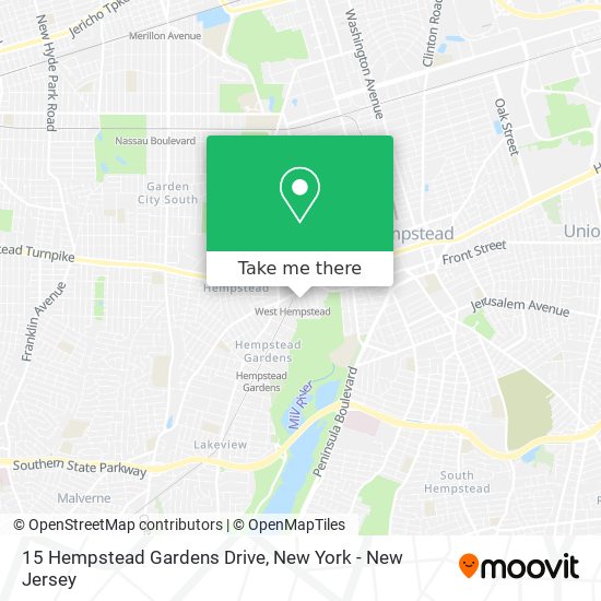 15 Hempstead Gardens Drive map