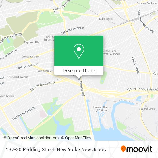 137-30 Redding Street map