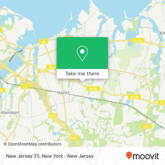 Mapa de New Jersey 35