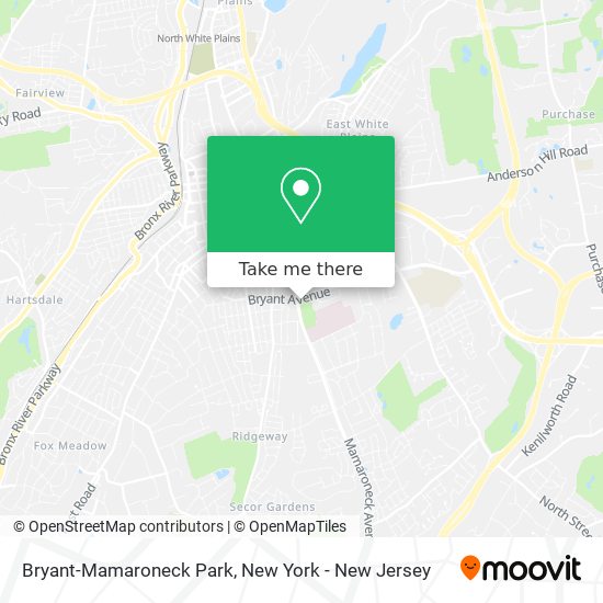 Mapa de Bryant-Mamaroneck Park