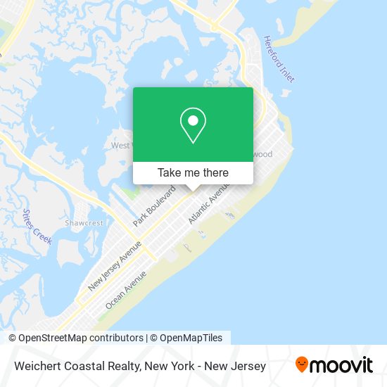 Weichert Coastal Realty map