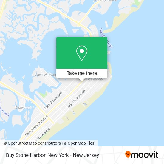 Mapa de Buy Stone Harbor