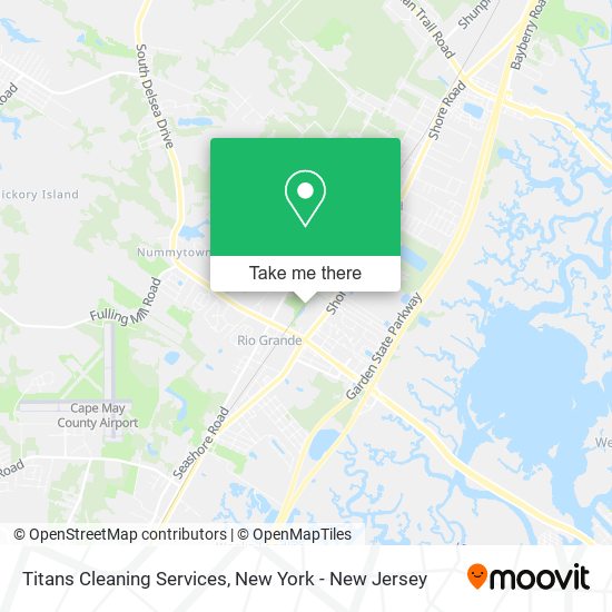 Titans Cleaning Services map