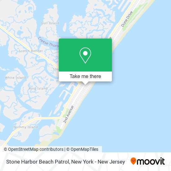 Stone Harbor Beach Patrol map