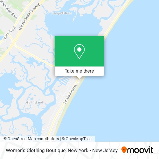 Mapa de Women's Clothing Boutique