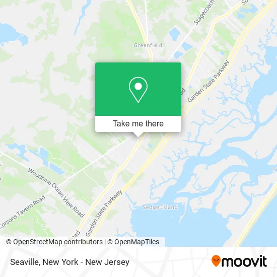 Mapa de Seaville