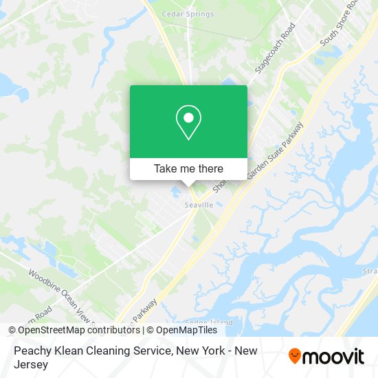 Peachy Klean Cleaning Service map