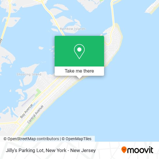 Jilly's Parking Lot map