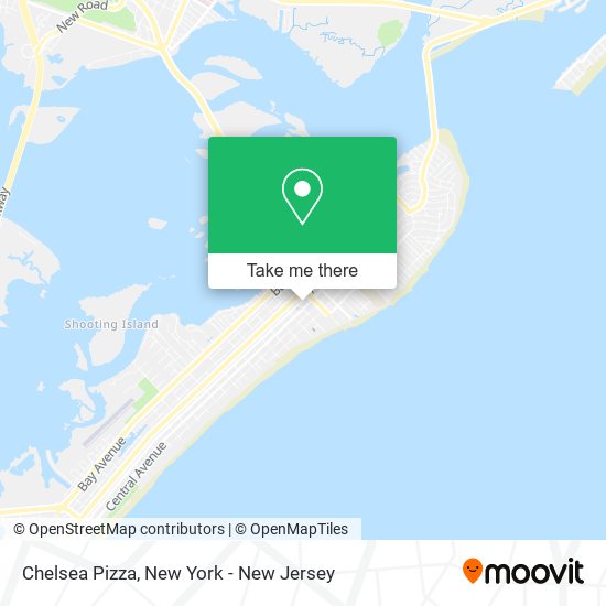 Chelsea Pizza map