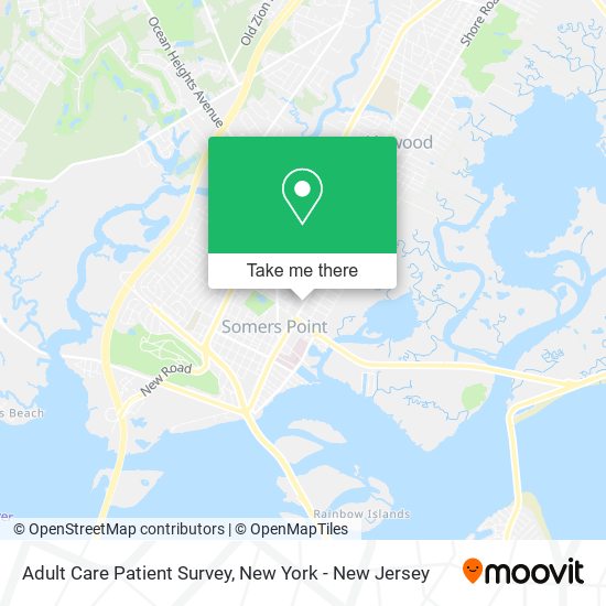 Mapa de Adult Care Patient Survey