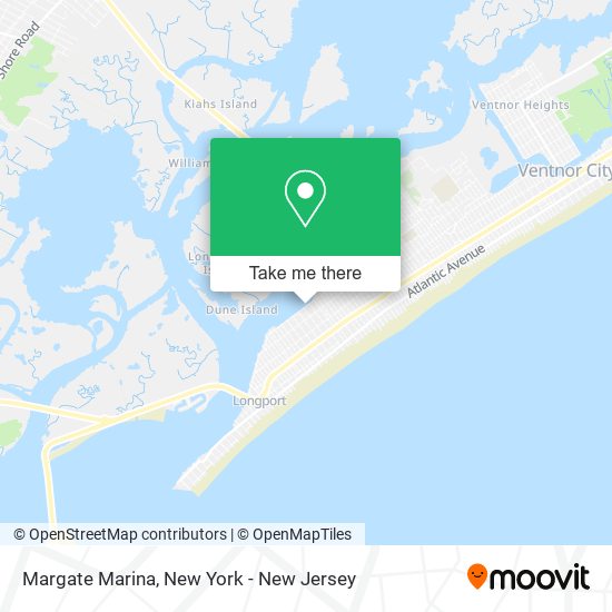 Margate Marina map
