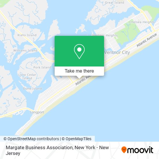 Margate Business Association map