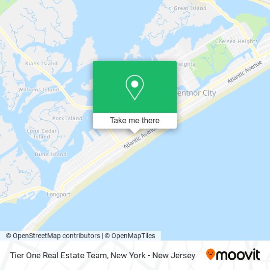 Tier One Real Estate Team map