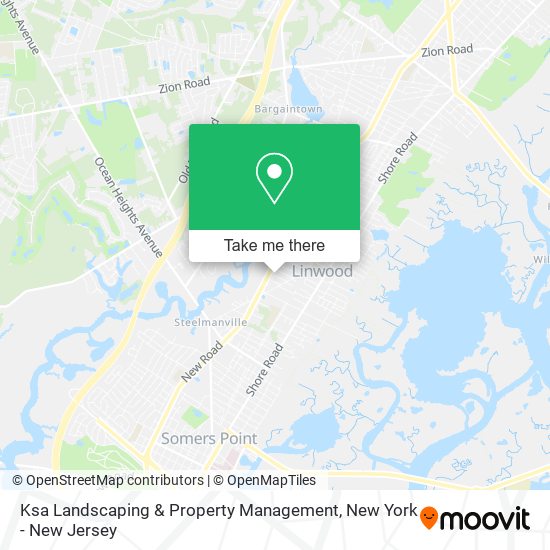 Mapa de Ksa Landscaping & Property Management