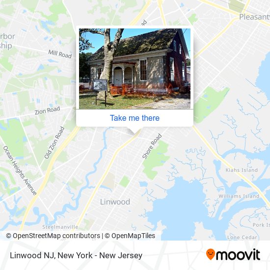 Linwood NJ map