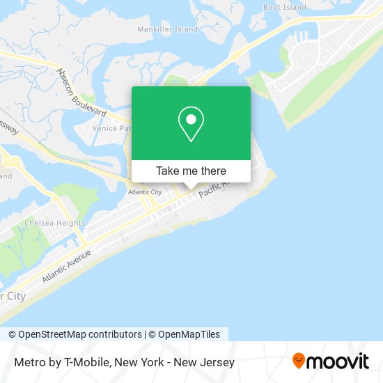 Metro by T-Mobile map