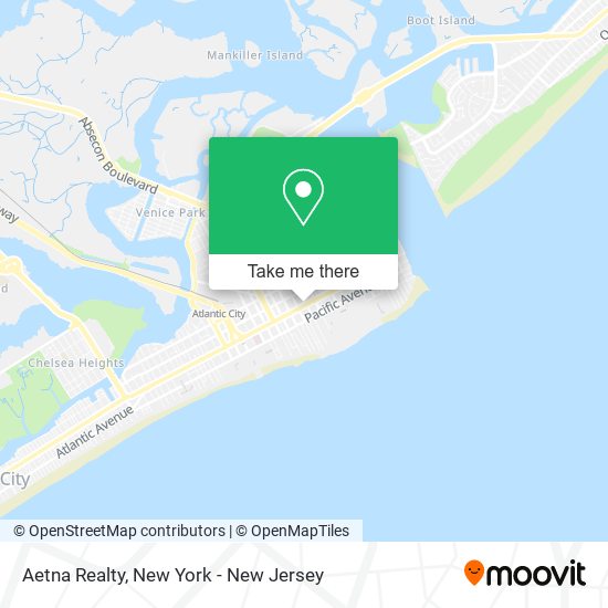 Aetna Realty map
