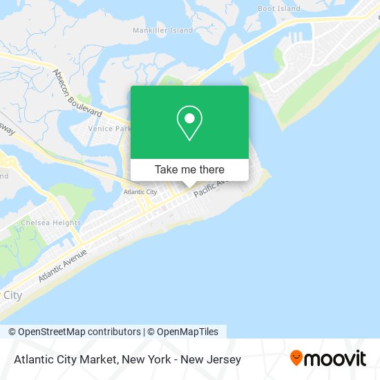 Atlantic City Market map