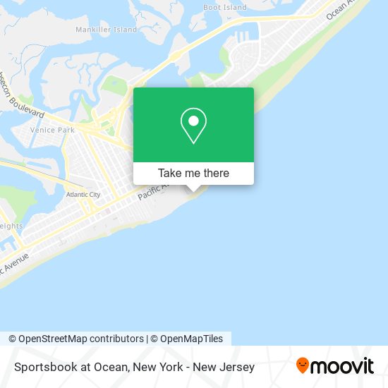 Mapa de Sportsbook at Ocean