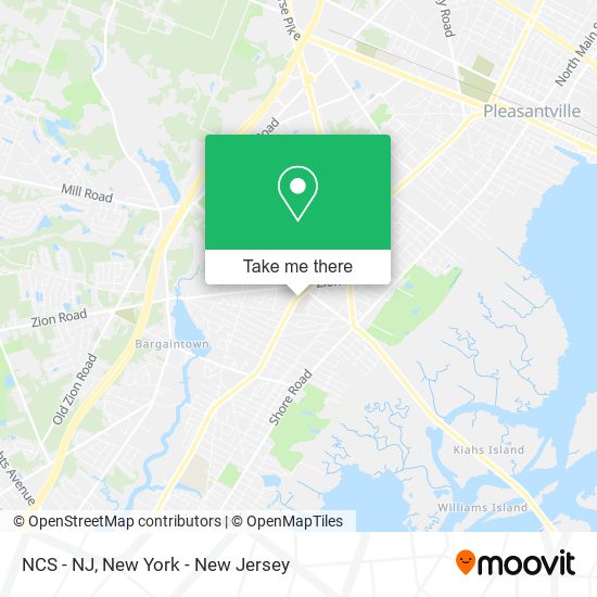 NCS - NJ map