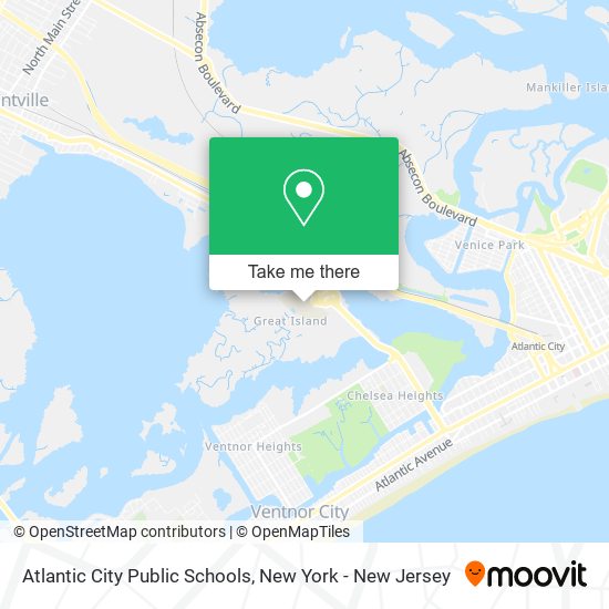 Atlantic City Public Schools map