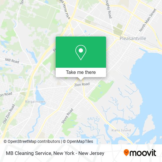 MB Cleaning Service map