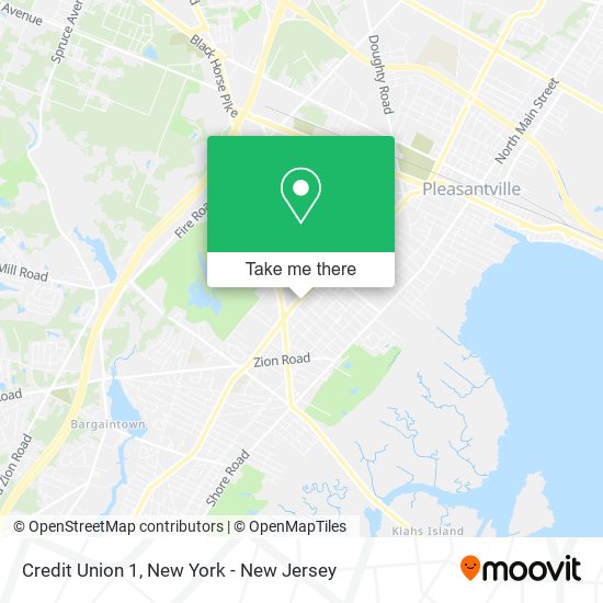 Credit Union 1 map