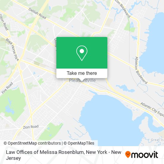 Mapa de Law Offices of Melissa Rosenblum