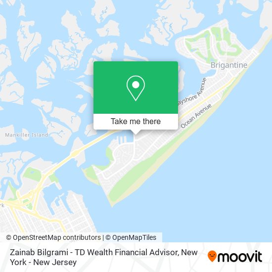 Mapa de Zainab Bilgrami - TD Wealth Financial Advisor