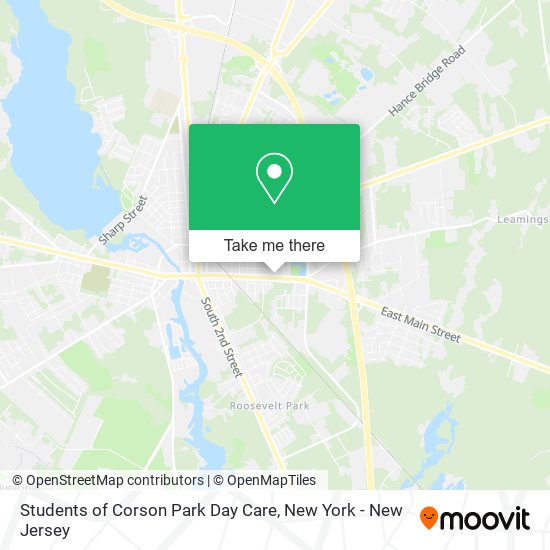 Students of Corson Park Day Care map