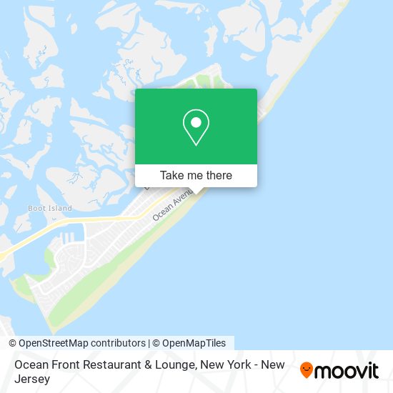 Ocean Front Restaurant & Lounge map