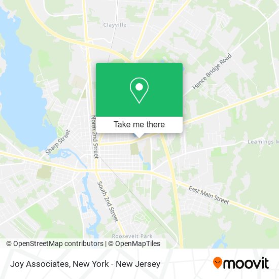 Joy Associates map