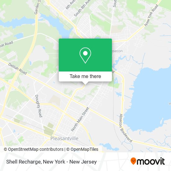 Shell Recharge map