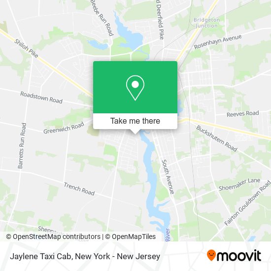 Jaylene Taxi Cab map