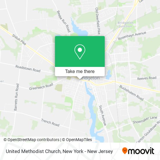 Mapa de United Methodist Church