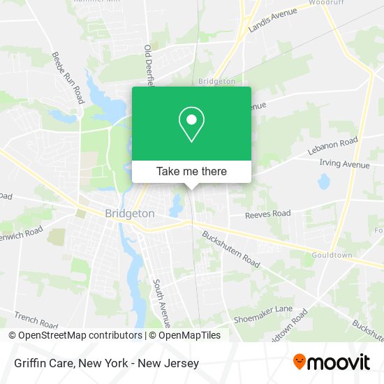 Griffin Care map