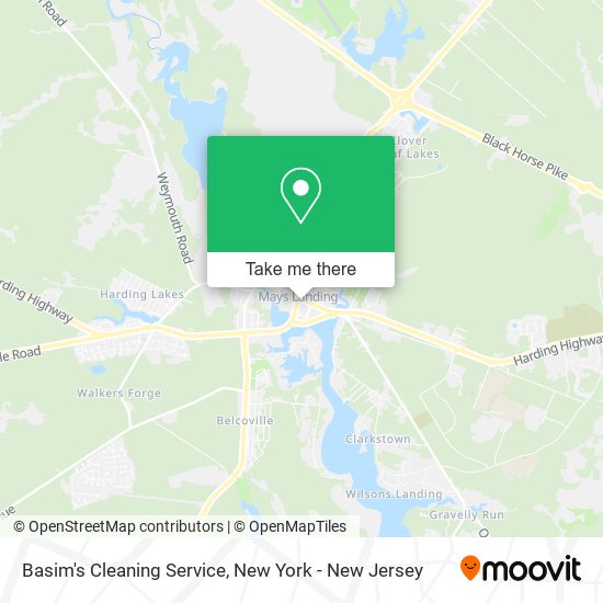 Basim's Cleaning Service map
