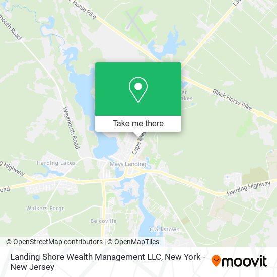 Landing Shore Wealth Management LLC map