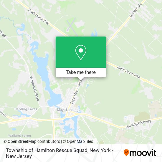 Mapa de Township of Hamilton Rescue Squad